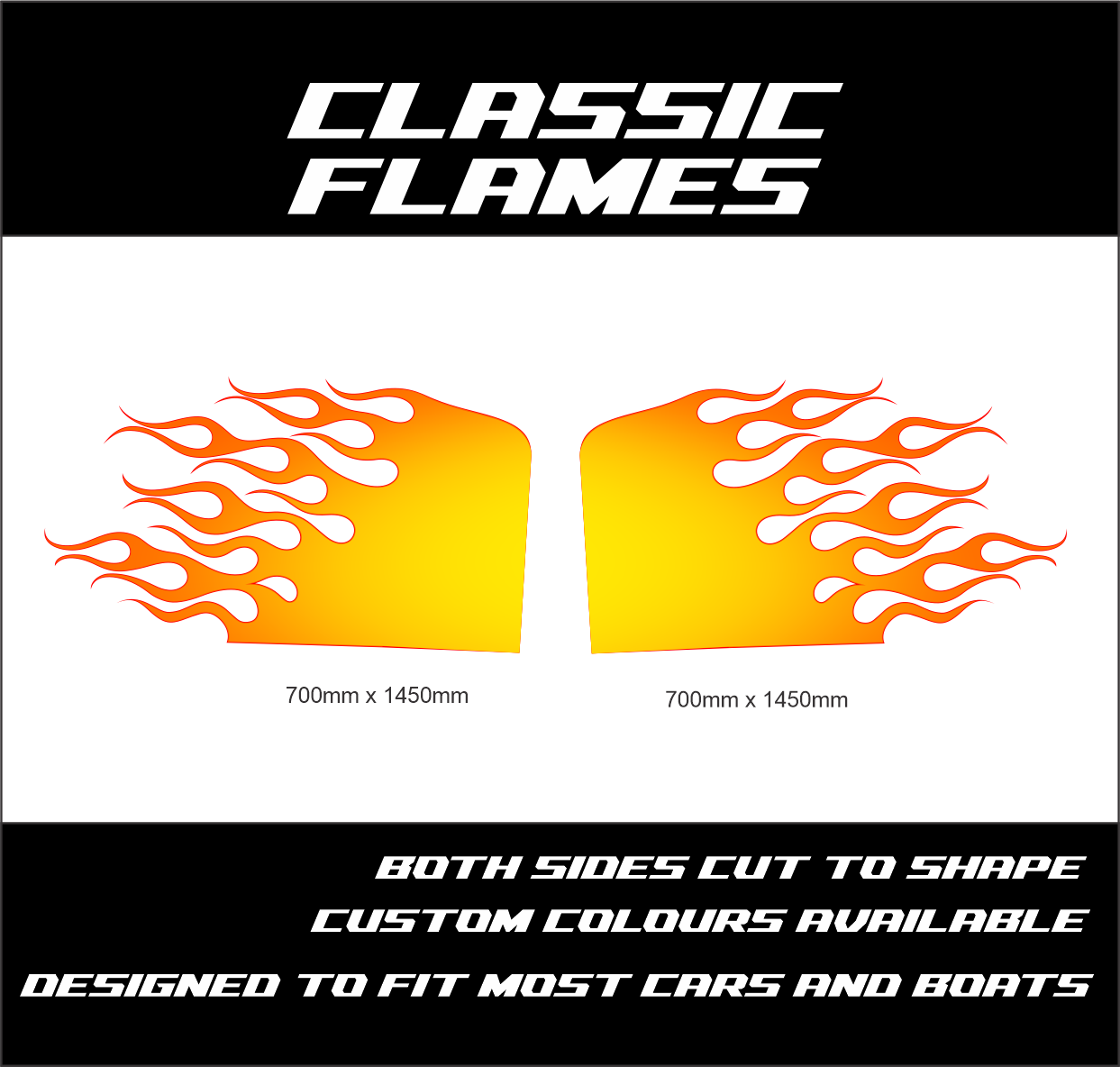 Classic Flame Graphics