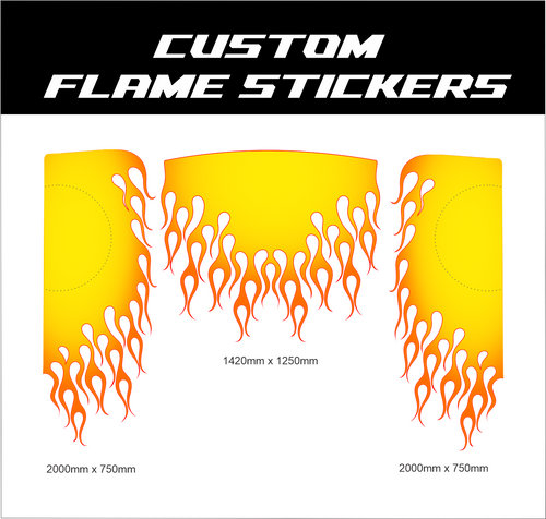 Custom Flame Graphics